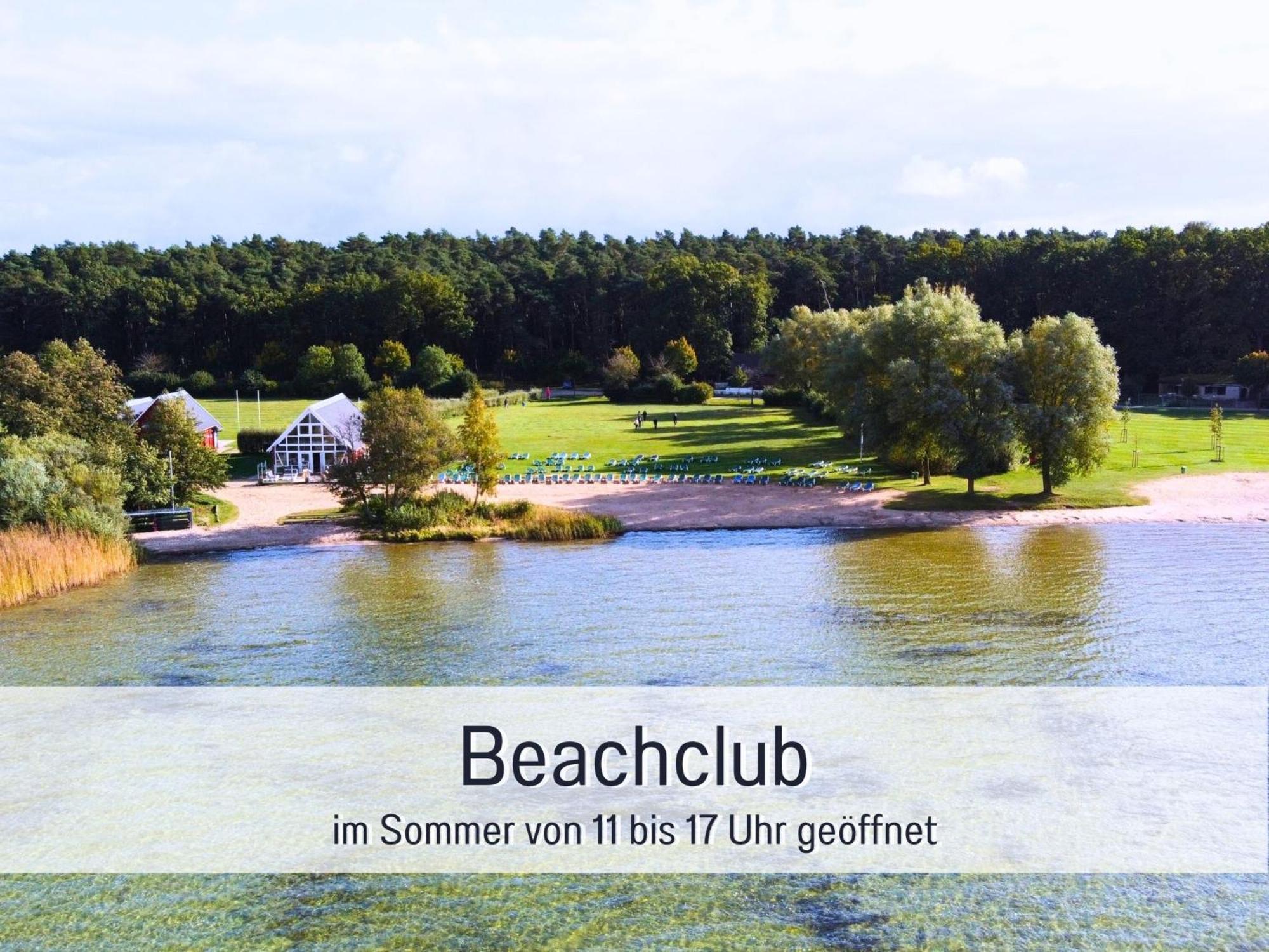 Strandhaus Mathea - Ruhige Lage Direkt Am Fleesensee - Parkplatz, Kamin, Sauna - Familienfreundlich Unter Gohren Luaran gambar