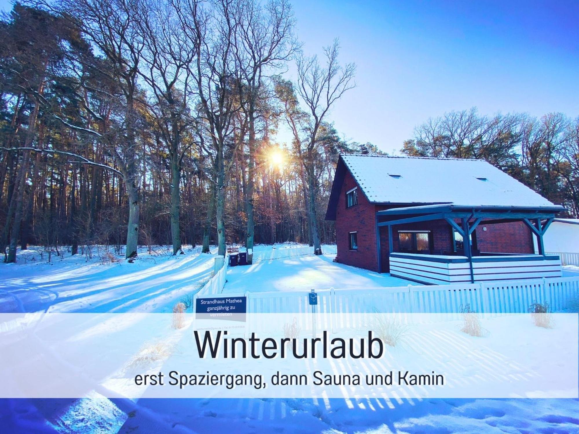 Strandhaus Mathea - Ruhige Lage Direkt Am Fleesensee - Parkplatz, Kamin, Sauna - Familienfreundlich Unter Gohren Luaran gambar