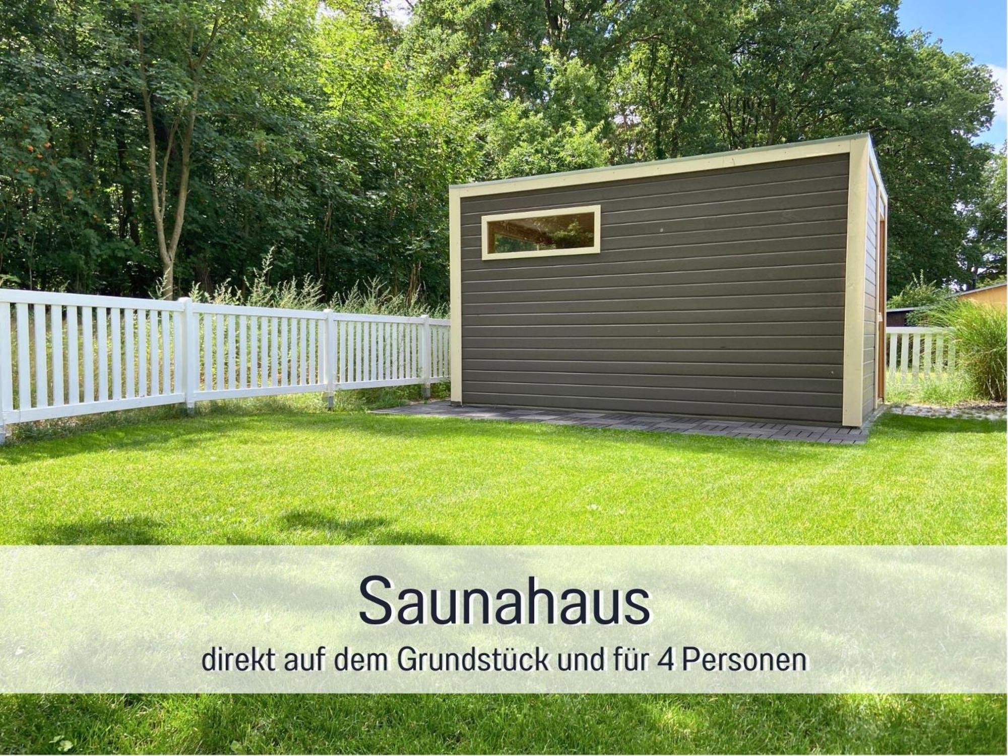 Strandhaus Mathea - Ruhige Lage Direkt Am Fleesensee - Parkplatz, Kamin, Sauna - Familienfreundlich Unter Gohren Luaran gambar